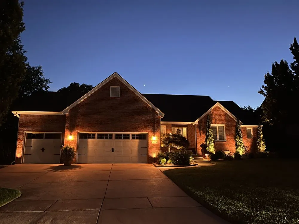 Custom lawn mowing service for homes across Overland Park, KS - Get Lit Lighting & Landscape