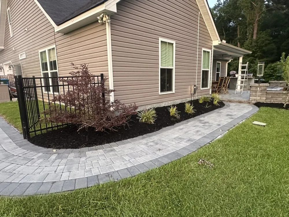 Reliable garden landscaping for residential properties across Rincon, GA - Get Mossed Cleaning , Landscaping and Handyman Services