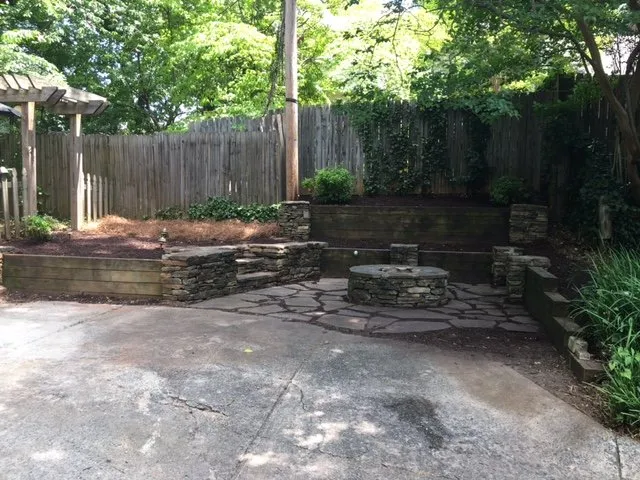 Professional landscape installation in Winston-Salem, NC by Get Ready Mow