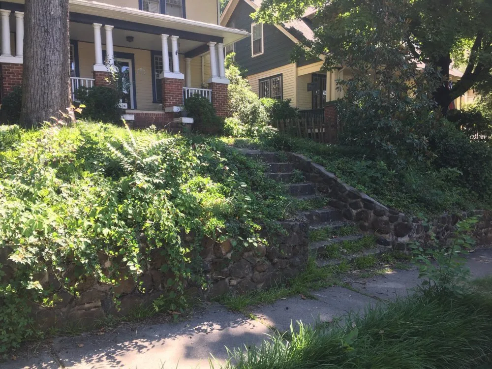 Professional landscape installation with custom design across Winston-Salem, NC - Get Ready Mow
