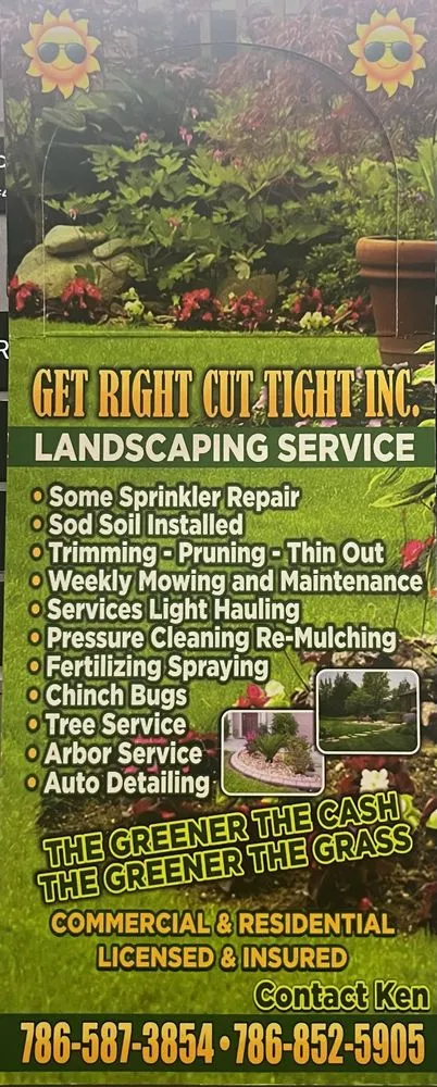 Trusted garden landscaping for outdoor upgrades across Hollywood, FL - Get Right Cut Tight