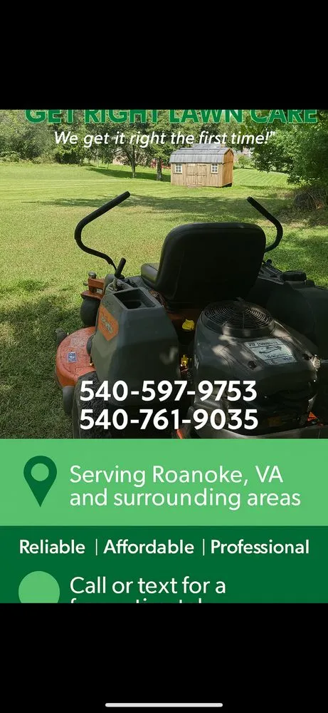 Expert yard cleanup service experts serving Roanoke, VA - Get Right Lawncare Services