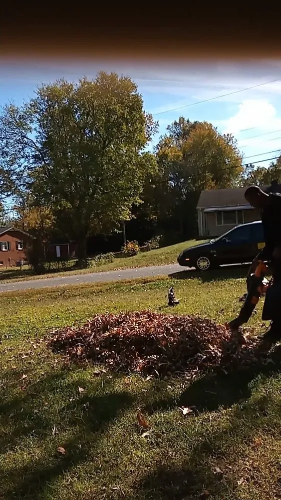 Local yard maintenance with custom design in Walkertown, NC by Get Them Gone Leaf Removal
