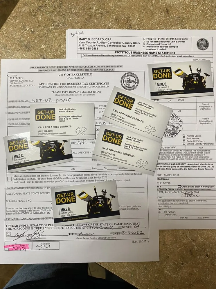 Professional lawn mowing service in Bakersfield, CA by Get Ur Done