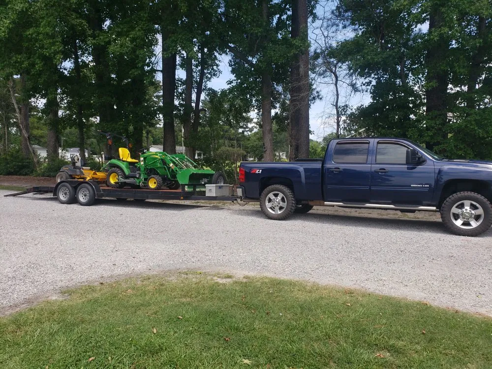 Reliable lawn mowing service in Pinetown, NC by Get Ur Dun Lawn And Tree Service