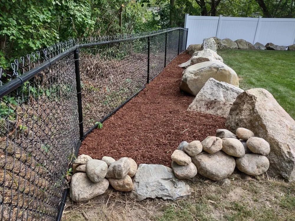 Professional landscape installation in Salem, NH by Getchell Property Services