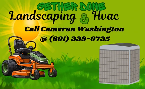 GetHer Done Landscaping & Hvac Logo