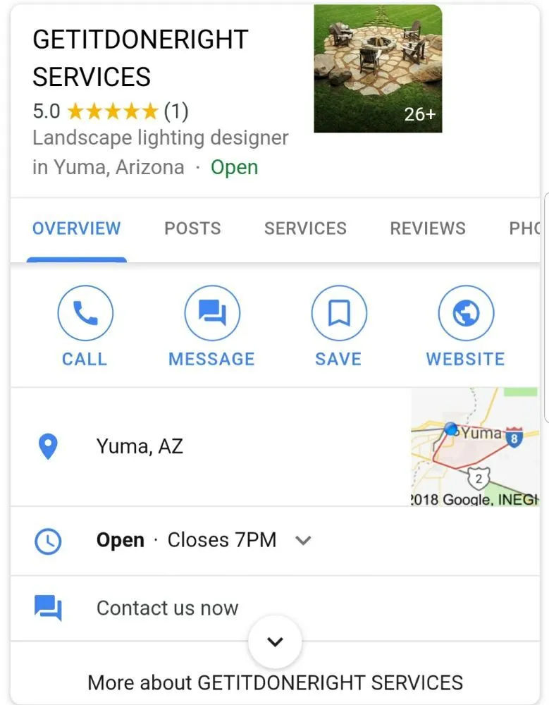 Custom yard maintenance in Yuma, AZ by Getitdoneright Services