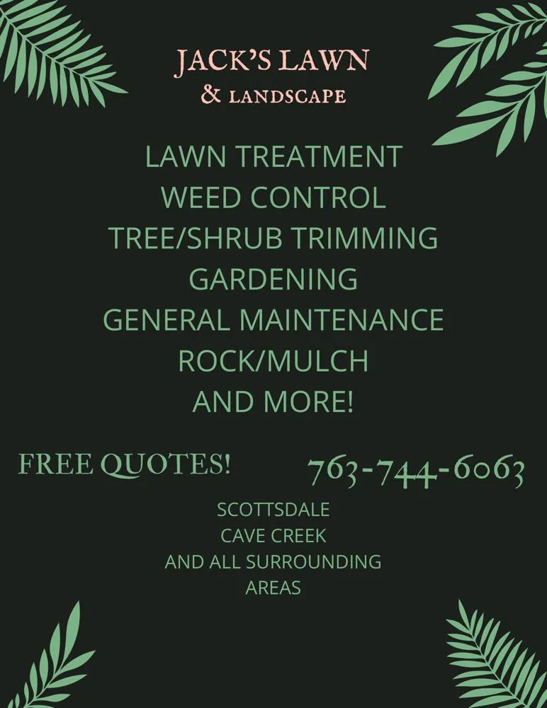 Trusted yard maintenance experts serving Scottsdale, AZ - Getta’s Weed Control & Landscaping