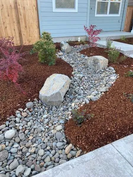 Custom landscape installation for outdoor upgrades across Dayton, OR - Getter Done Cleaning & Landscaping