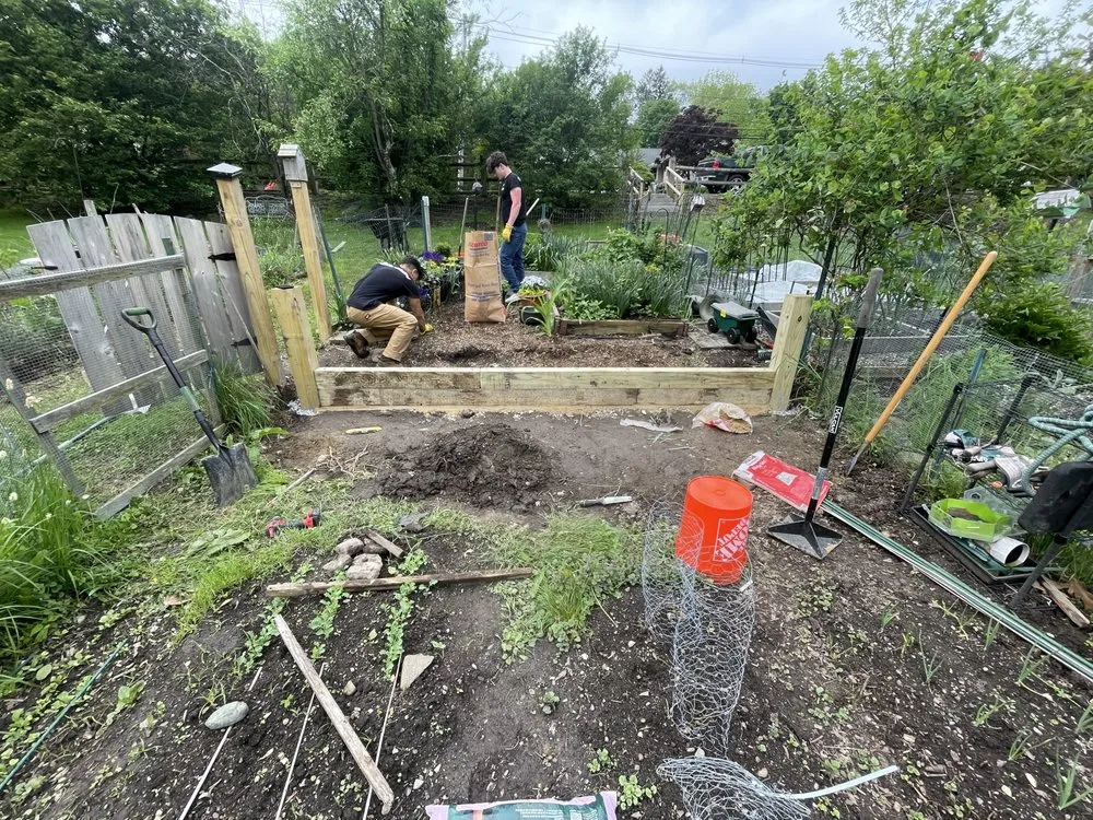 Custom yard cleanup service in Newton, MA - Gettin Better Landscaping