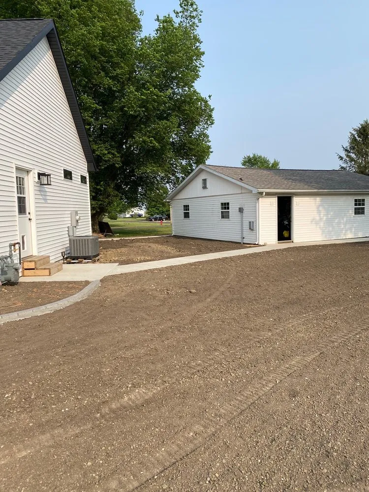 Professional landscape installation in Colfax, IL by Getty Landscaping