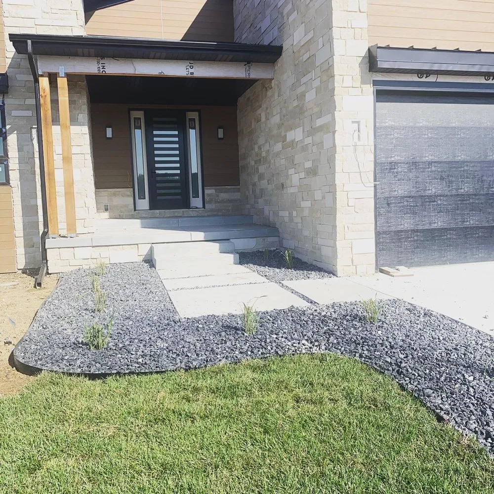 Custom garden landscaping for outdoor upgrades across Lincoln, NE - Geysun Brothers Landscaping