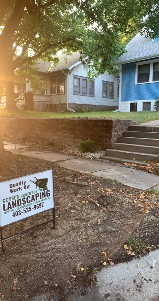 Expert lawn care service in Lincoln, NE by Geysun Brothers Landscaping