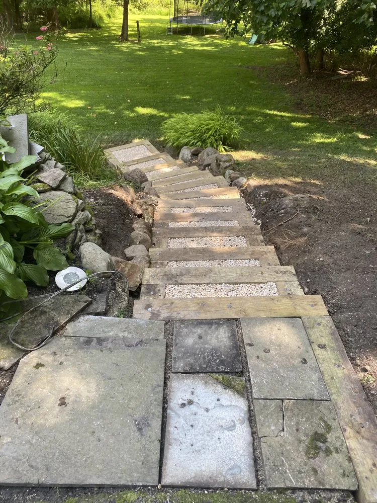 Local garden landscaping with custom design across Coatesville, PA - GF Landscaping Services