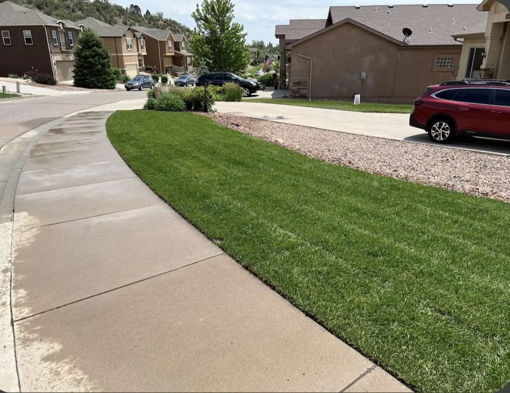 Professional outdoor landscaping in Colorado Springs, CO by GFV Landscape