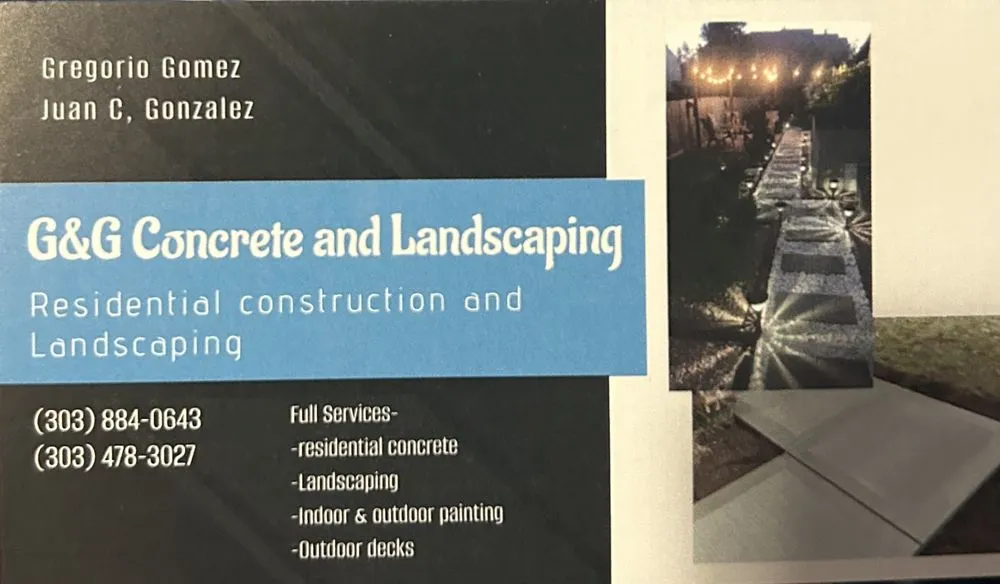 Affordable landscaping services in Aurora, CO - G&G Concrete and Landscaping