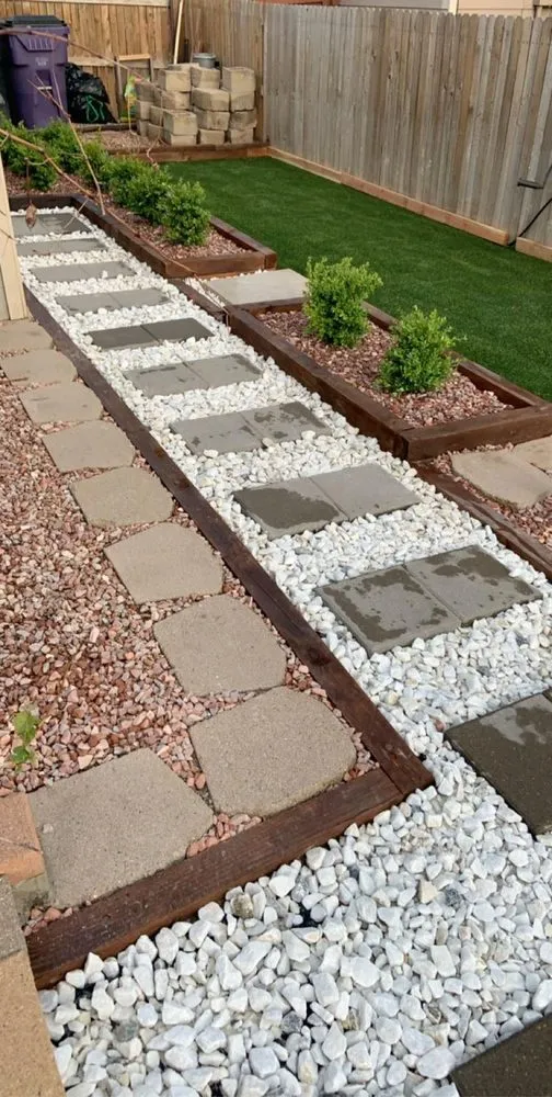 Custom yard cleanup service in Aurora, CO - G&G Concrete and Landscaping
