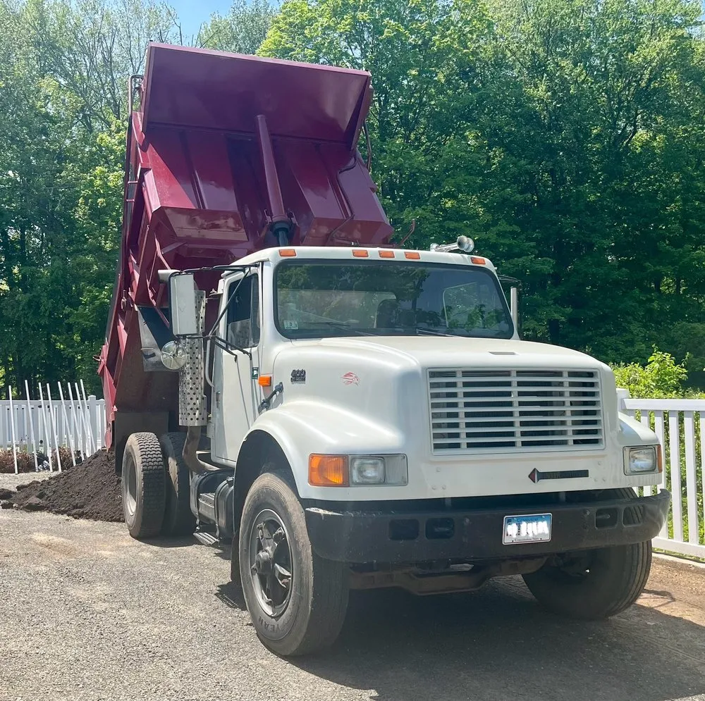 Professional outdoor landscaping for residential properties across Branford, CT - G&G Earth Materials