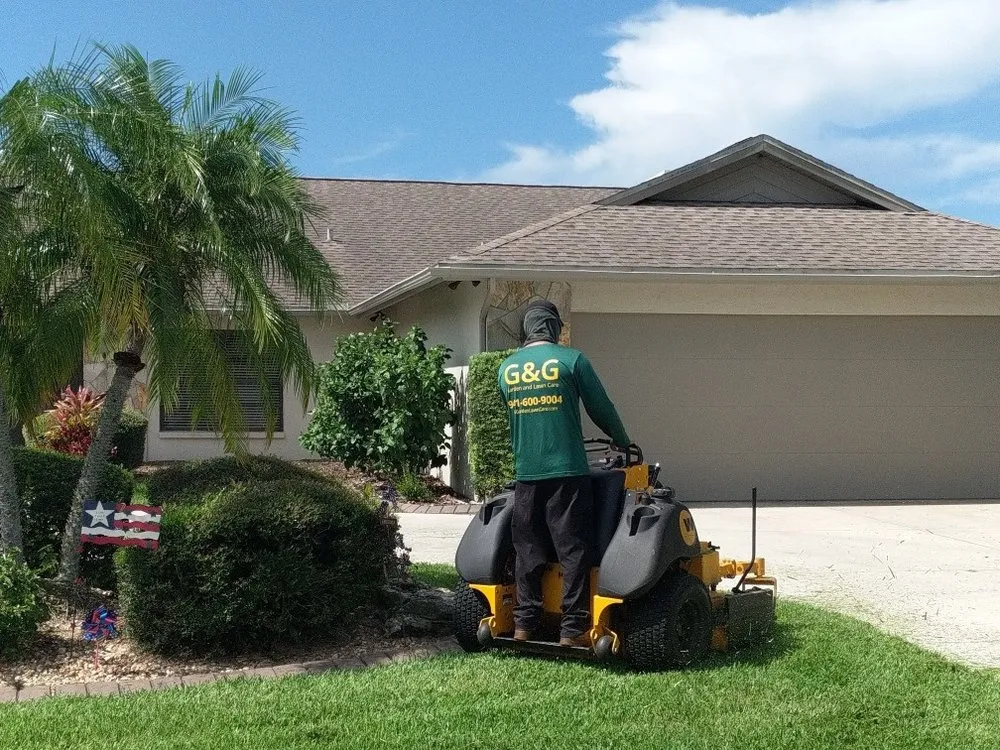 Professional residential landscaping with custom design across Sarasota, FL - G&G Garden and Lawn Care