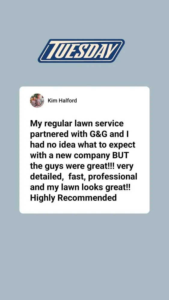 Local lawn mowing service in Fredericksburg, VA - G&G Home Services
