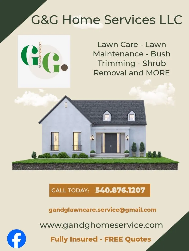 Custom yard cleanup service with custom design across Fredericksburg, VA - G&G Home Services