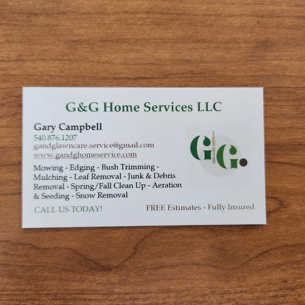 Local lawn care service in Fredericksburg, VA - G&G Home Services