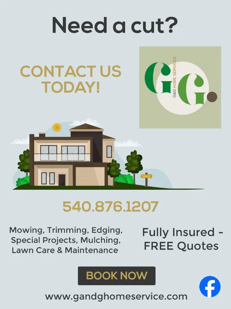 Professional landscape design for year-round maintenance in Fredericksburg, VA by G&G Home Services