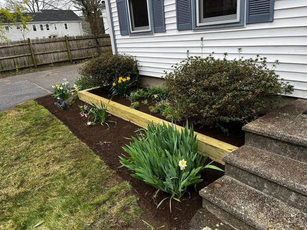 Top-rated landscape installation in Franklin, MA by G&G Landscape Design