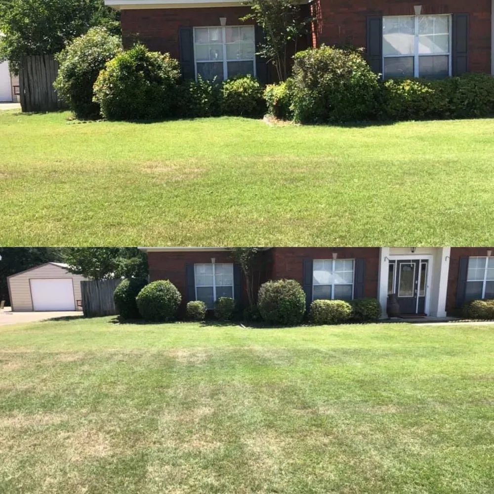 Professional yard cleanup service with custom design across Prattville, AL - G&G Lawn Care