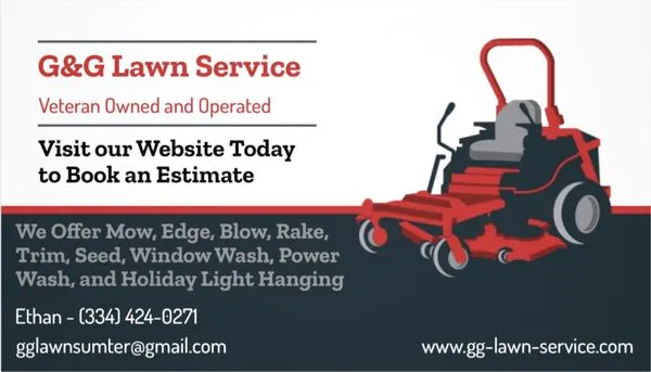 G&G Lawn Service Logo