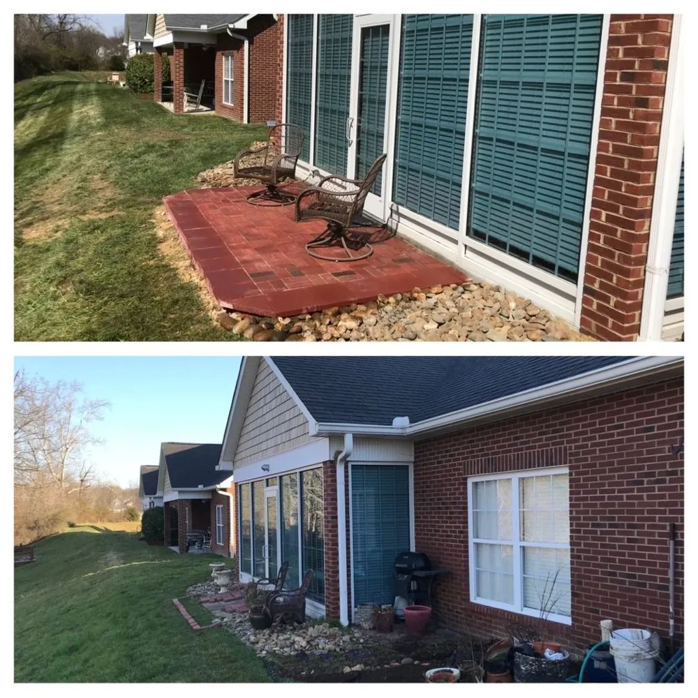 Professional landscape installation with custom design in Gainesville, GA by G&G Property Solutions