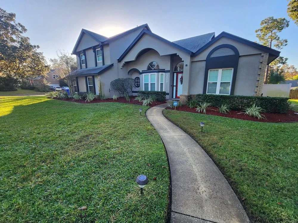 Local yard cleanup service for homes in Mount Dora, FL by GGA Concrete