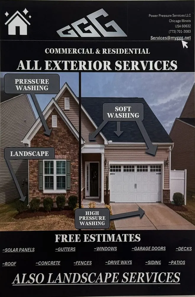Expert yard maintenance for residential properties in Chicago, IL by GGG All Exterior Services