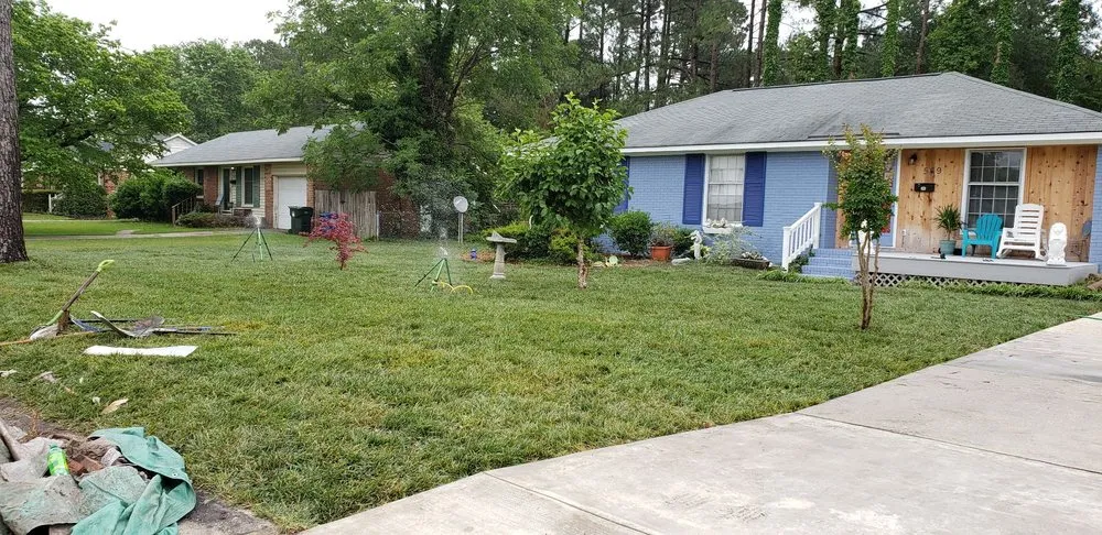 Affordable yard maintenance for outdoor upgrades in Fayetteville, NC by GGG Landscaping and Tree service