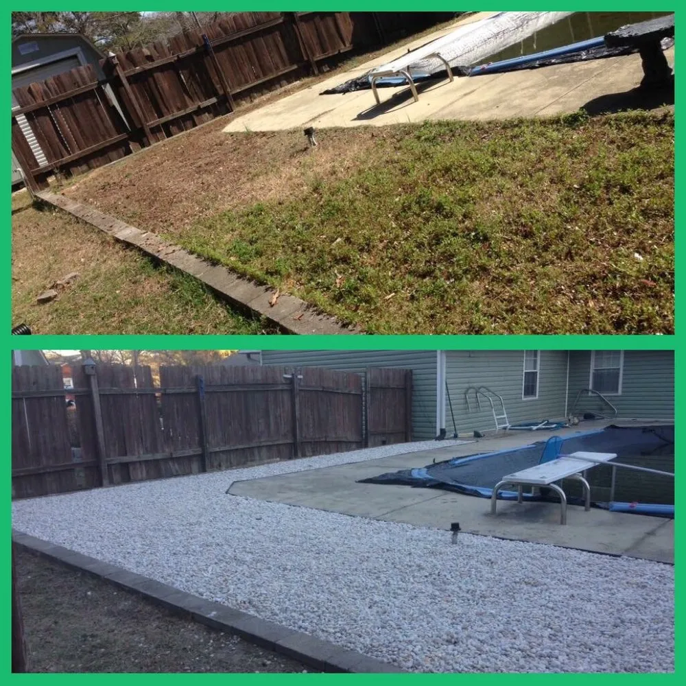 Trusted garden landscaping with custom design in Fayetteville, NC by GGG Landscaping and Tree service