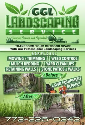 GGL Landscaping & Services Logo