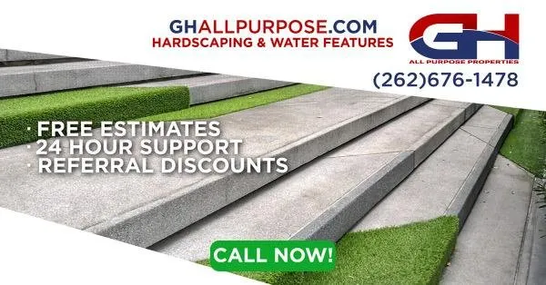 Reliable outdoor landscaping near you in Kenosha, WI by GH All Purpose Properties