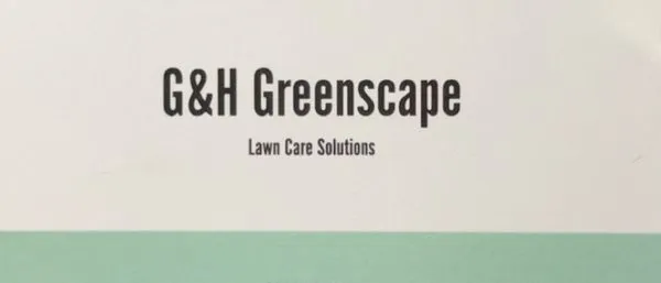 G&H Greenscape Lawn Care Solutions Logo