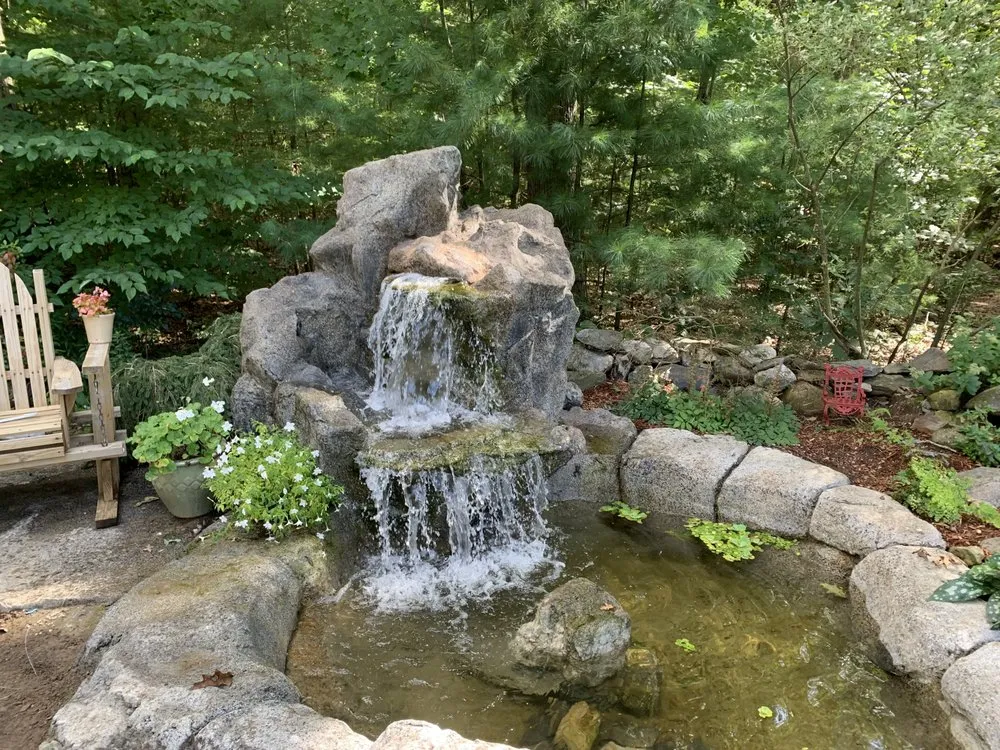 Custom landscape installation in Hobart, IN by G.H. Investments