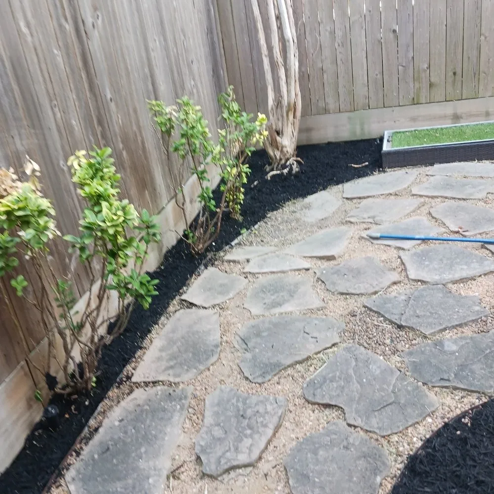 Expert outdoor landscaping for residential properties in Houston, TX by G.H LANDSCAPING