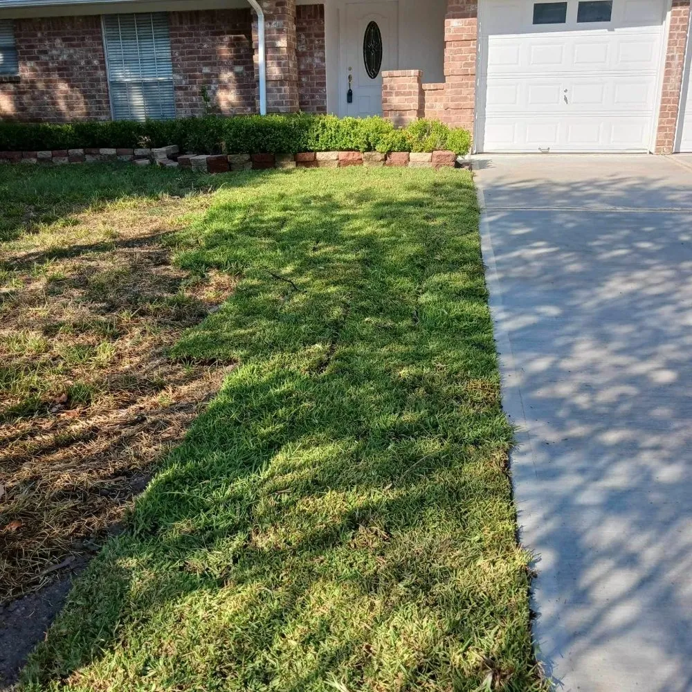 Custom garden landscaping in Houston, TX by G.H LANDSCAPING