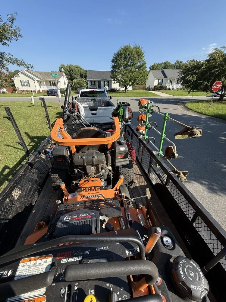 Top-rated yard maintenance with custom design across Clayton, NC - GH Lawn Care