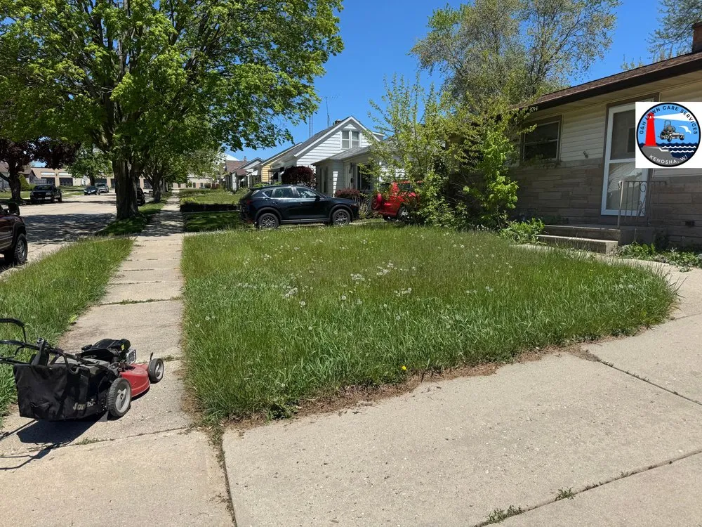 Local lawn mowing service in Kenosha, WI by GH Lawn Care Services