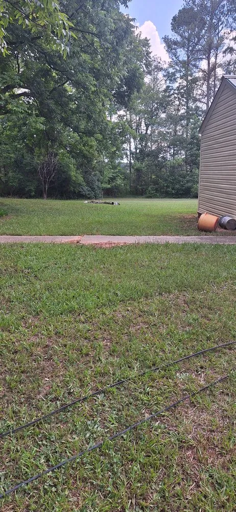 Custom outdoor landscaping with custom design in Lancaster, SC by Ghent Lawncare and Landscape