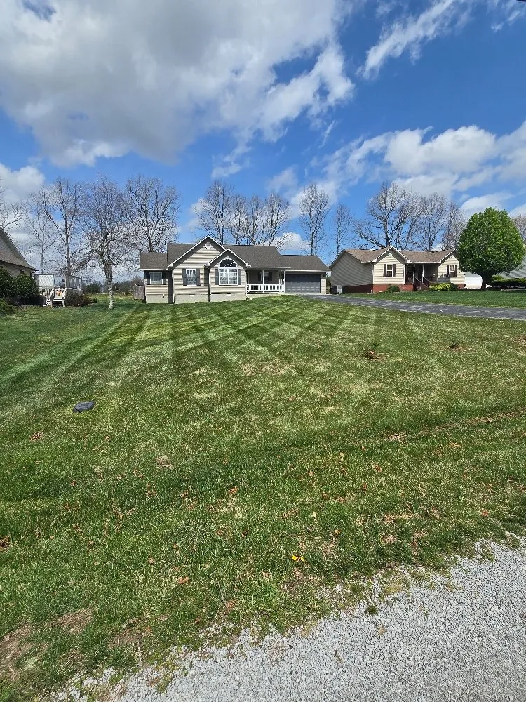 Professional lawn mowing service in Crossville, TN by GHS Lawn & Landscaping