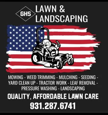 GHS Lawn & Landscaping Logo