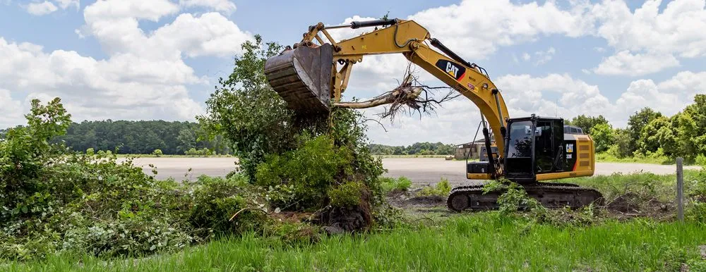 Custom landscape installation in Indian Trail, NC by GHT Landscape