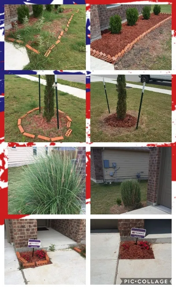 Custom lawn care service for residential properties in Round Rock, TX by G.I. IT Lawn & Handyman Services