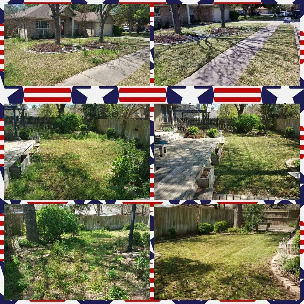 Reliable landscaping services in Round Rock, TX by G.I. IT Lawn & Handyman Services